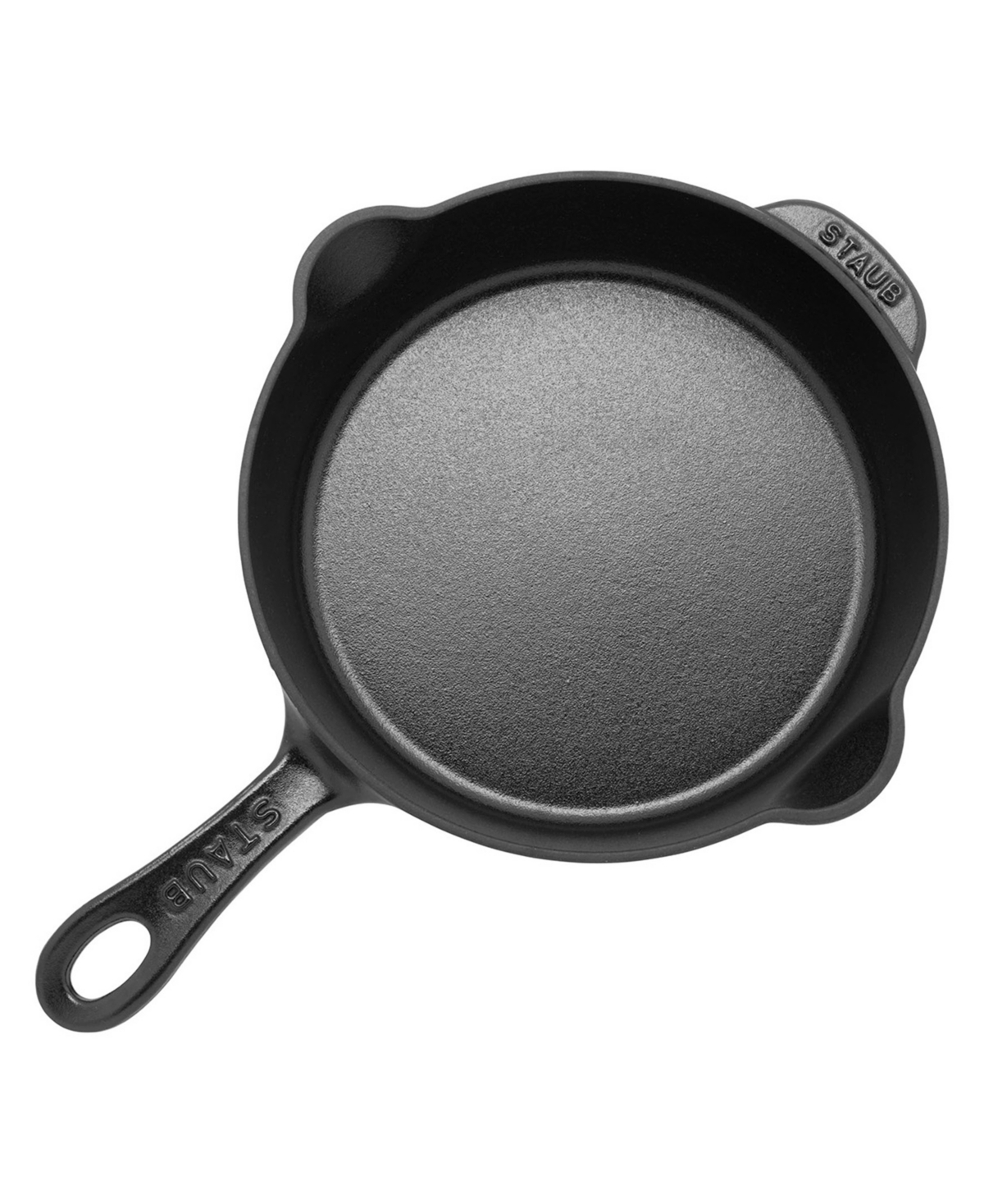 Shop Staub Cast Iron 8.5" Traditional Deep Skillet In Black