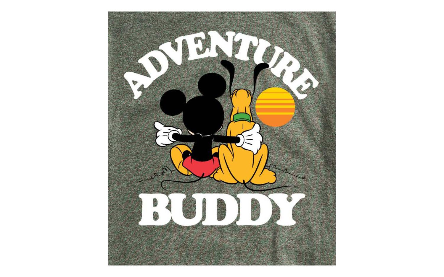 Hybrid Apparel Disney Adventure Buddy Mens Short Sleeve Tee