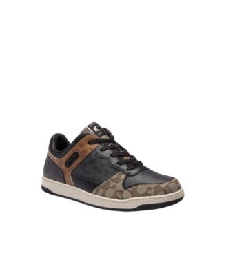 COACH C201 Mixed Material Sneakers COACH Men main image 4