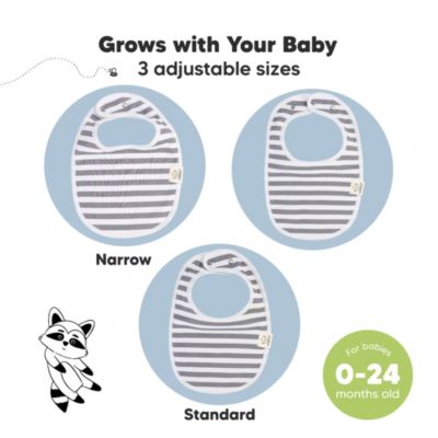 8pk Baby Bibs for Boy, Baby Drool Bib for Baby Boys and Girls, Infant Teething Bibs