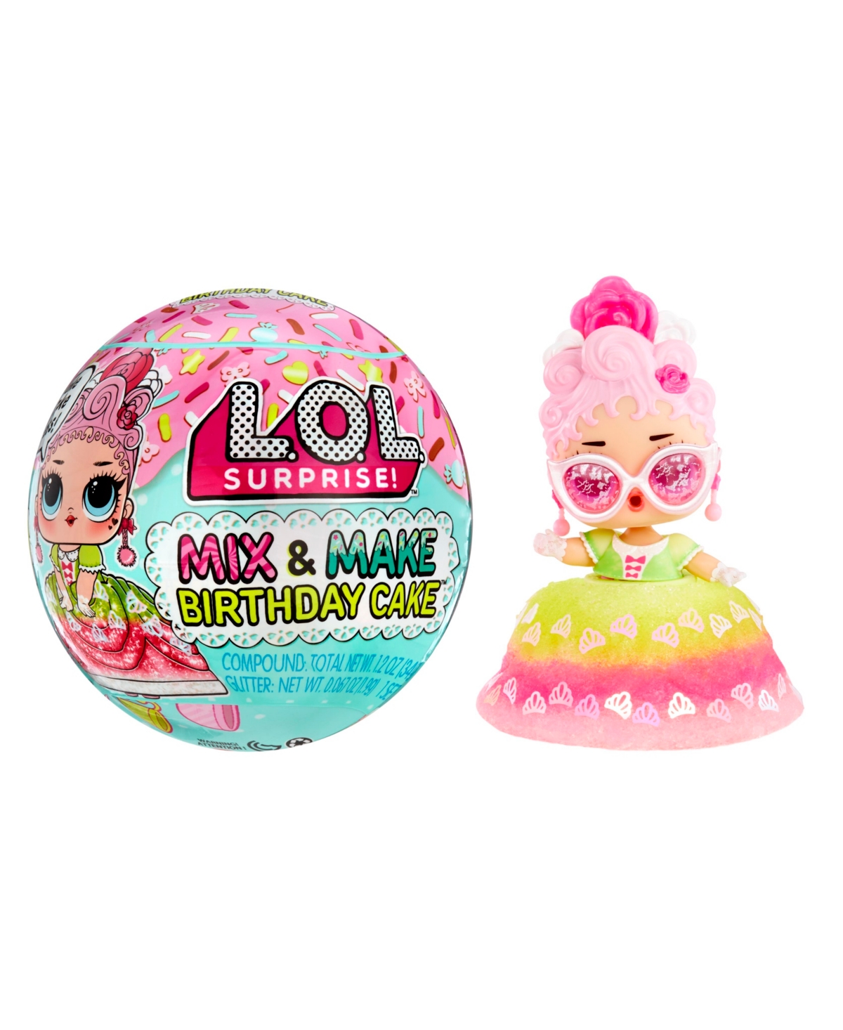 Shop Lol Surprise Mix Make Birthday Cake Tot In Multicolor
