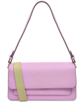 Radley London Lane Small Leather Flapover Shoulder Bag - Sugar Pink