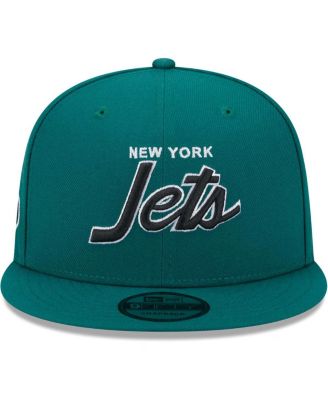 Men's Green New York Jets Main Script 9Fifty Snapback Hat