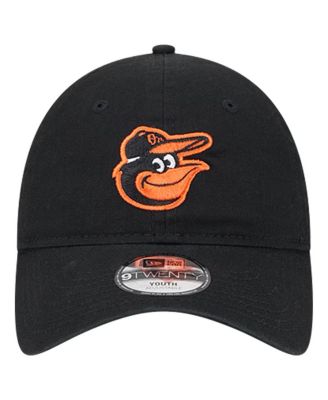 Youth Black Baltimore Orioles Team Color 9Twenty Adjustable Hat