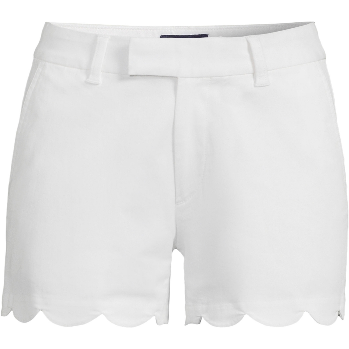 Lands' End Women's Mid Rise Scallop Hem 5