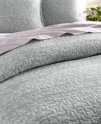 Prism Matelasse Duvet Cover Set, Full/Queen, Exclusively at Macy’s