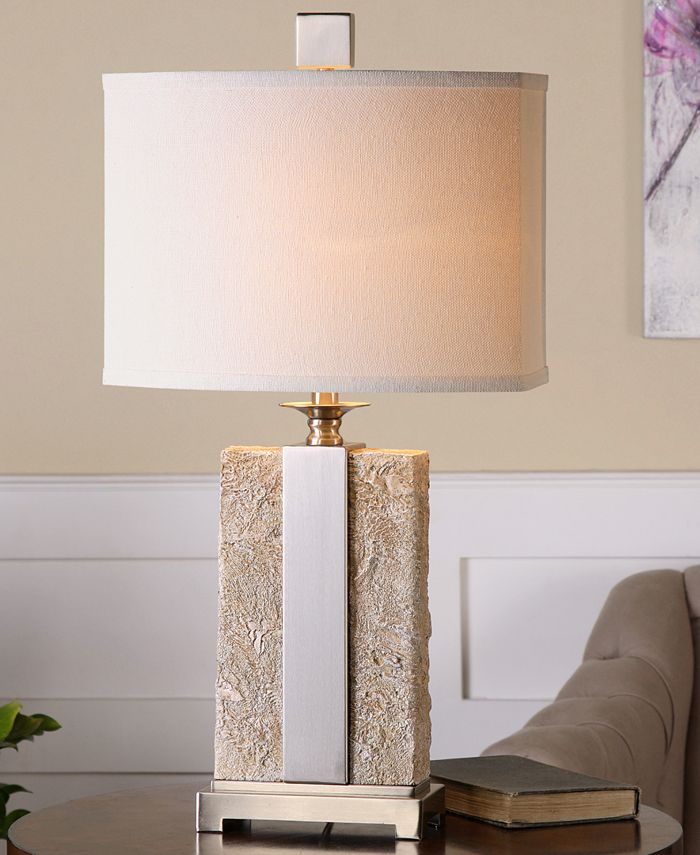 Uttermost - Bonea Stone Ivory Table Lamp