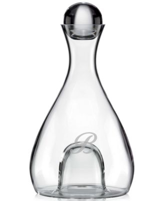 Lenox - Tuscany Monogram Barware, Script Letter Decanter