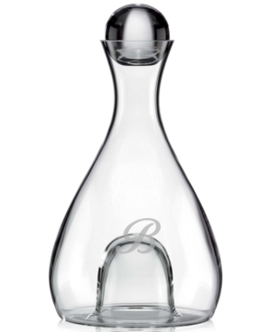 Lenox Tuscany Monogram Barware Decanter Script Letters