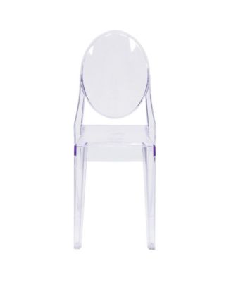  19" Rubber Ghost Side Chair