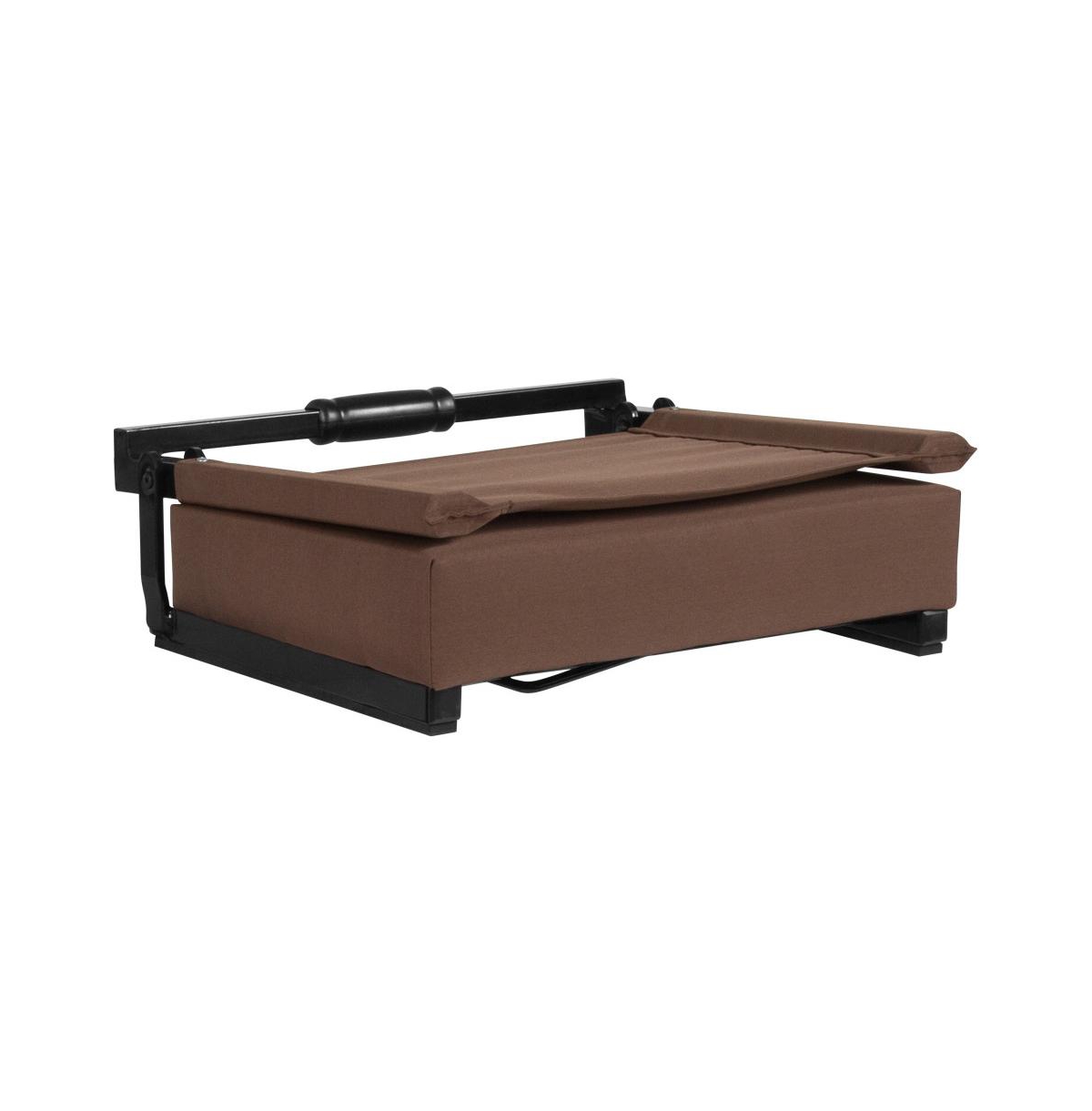 Set Of 2 500 Lb. Rated Lightweight Stadium Chair With Ultra-Padded Seat