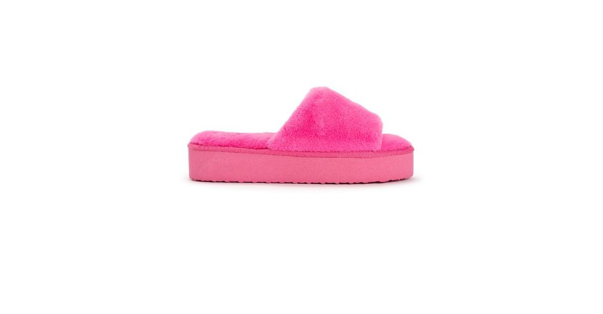 Muk Luks Women's Platform Slide Slipper