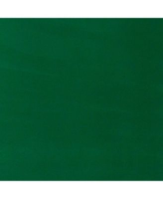 Tannin 34.5" Square White Folding Card Game Table for 4-Players with a Green Felt Playing Surface and Cup Holders