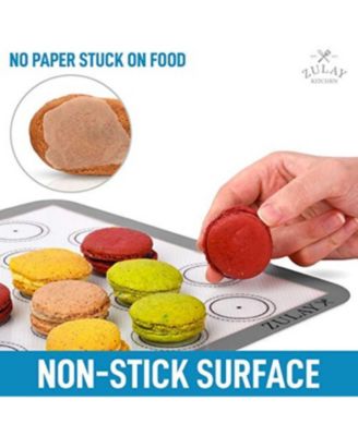 Macaron Silicone 4-Pc Baking Mat Set