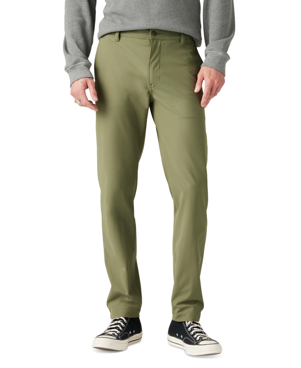 Men's Xx Standard Tapered Fit Flex-Tech Chino Pants - Olive Day