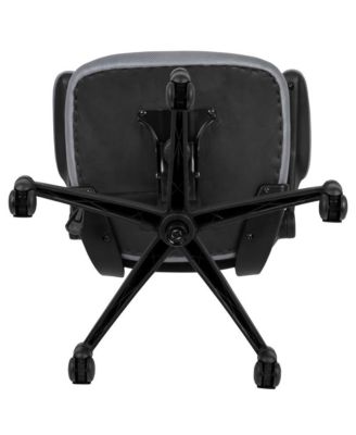 Mid-Back Mesh Swivel Ergonomic Task Office Chair With Flip-Up Arms