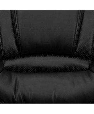 High Back Executive Swivel Ergonomic Office Chair With Accent Layered Seat/Back