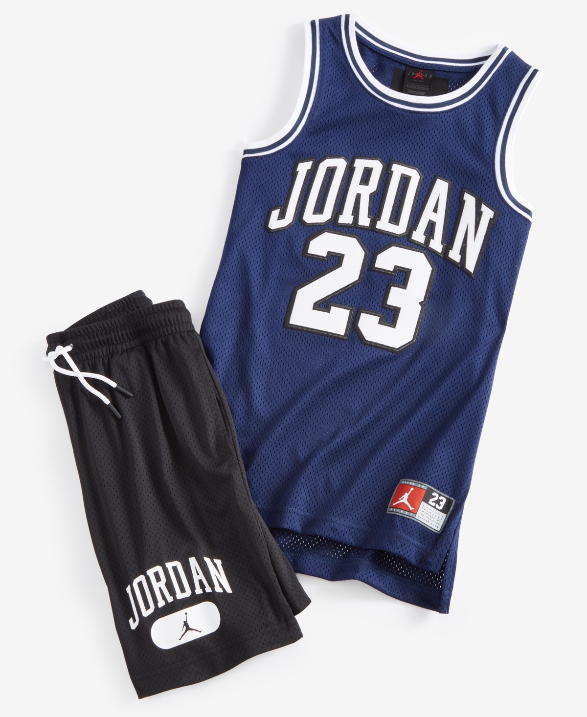 Jordan Big Boys 23 Jersey Sleeveless Tank Top - U90midnigh
