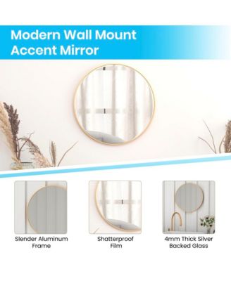 Monaco Accent Mirror For Bathroom, Vanity, Entryway, Dining Room, & Living Room