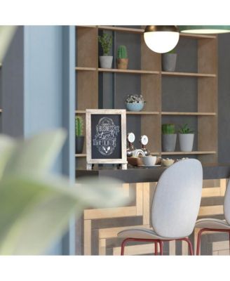 Hanging Or Tabletop Chalkboard With Legs/Wedding Table Sign/Kitchen Countertop Memo Board