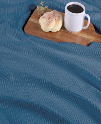 Chevron All Season Cotton Blanket, King