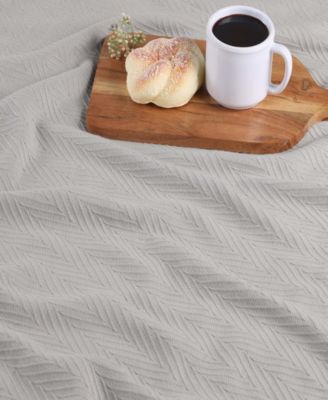 Chevron All Season Cotton Blanket, King