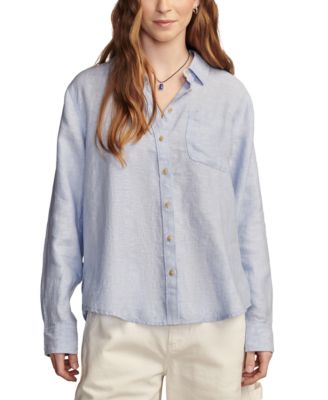 Lucky Brand - Women's Linen Prep Button-Front Shirt