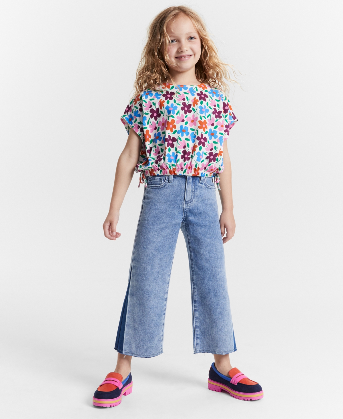 Epic Threads Girls Side-Tie Top, Created for Macy's