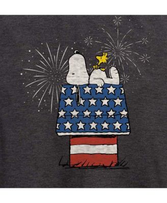 Trendy Plus Size Snoopy & Woodstock 4th of July Graphic T-Shirt