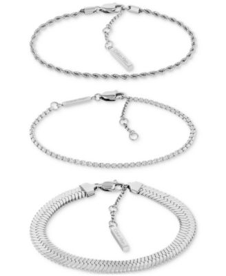 Calvin klein chain bracelet discount