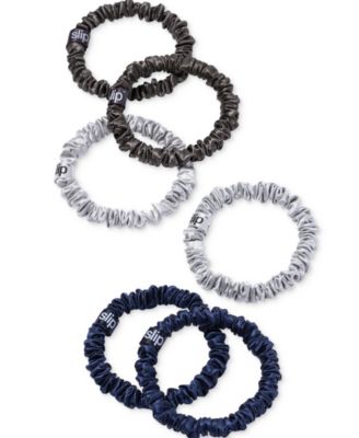 6-Pc. Pure Silk Skinny Scrunchies Set