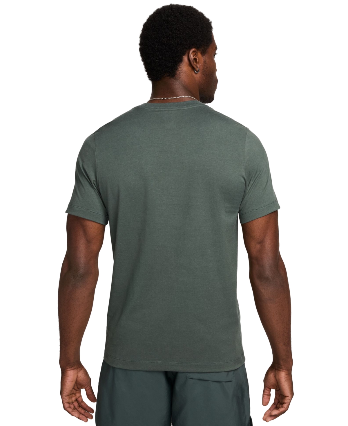 Nike Men's Sportswear Logo Graphic Short Sleeve Crewneck T-Shirt -(sea Glass)