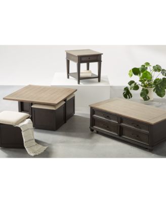 Dawnwood 26" Wood End Table, Created for Macy's