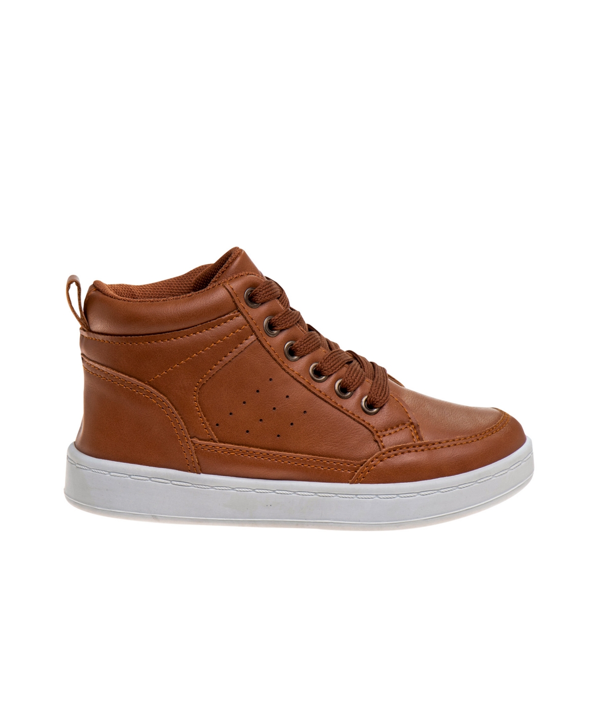 Shop Beverly Hills Polo Club Little And Big Boys High-top Casual Sneakers In Navy