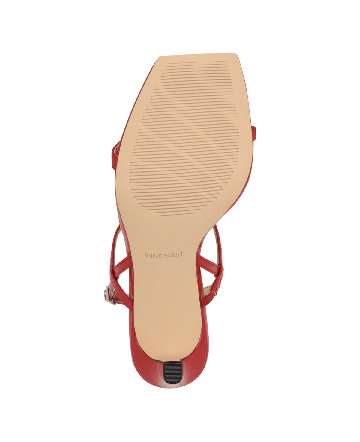 Nine West Women's Olah Square Toe Heeled Dress Sandals