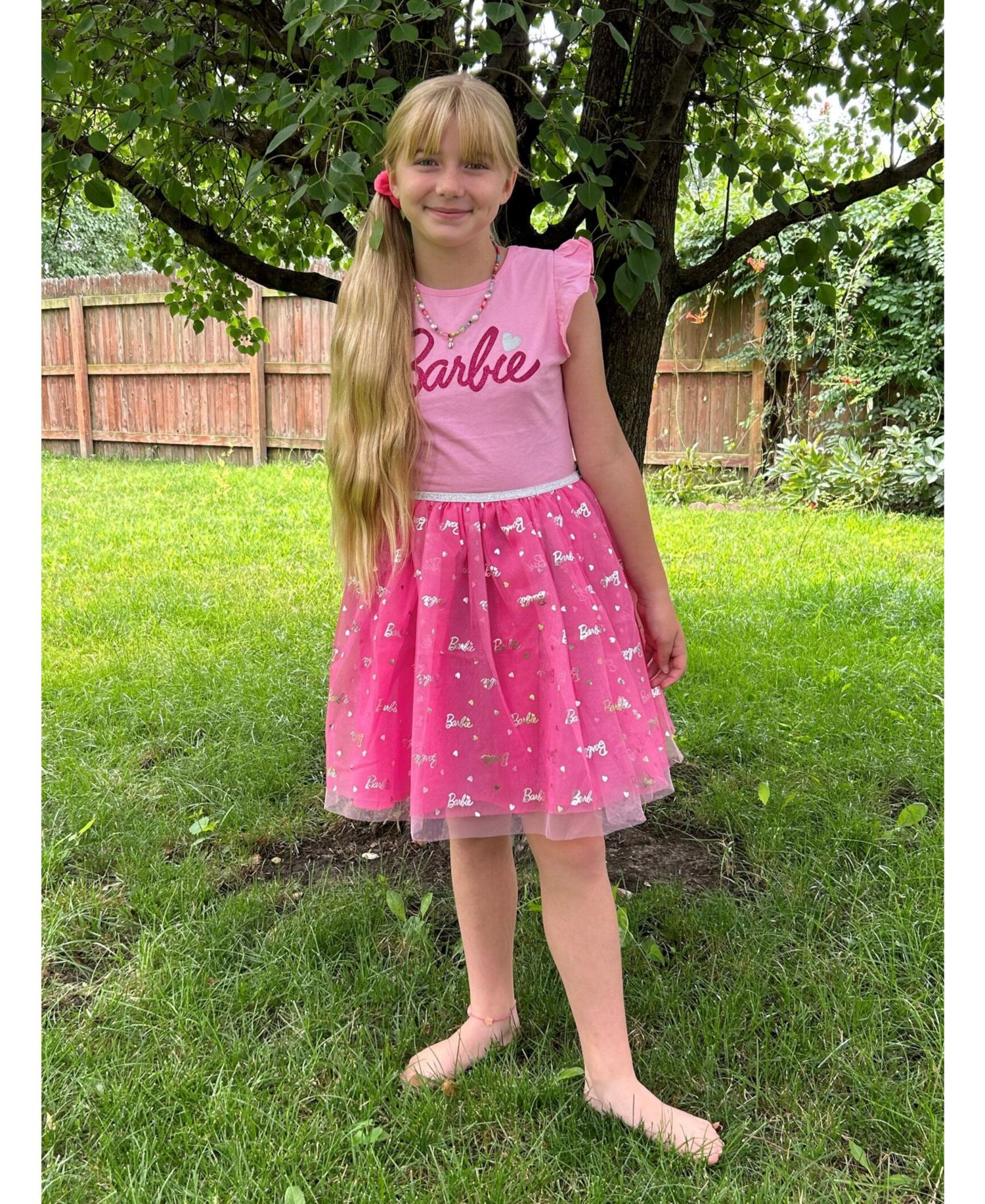 Little Girls Tulle Dress to