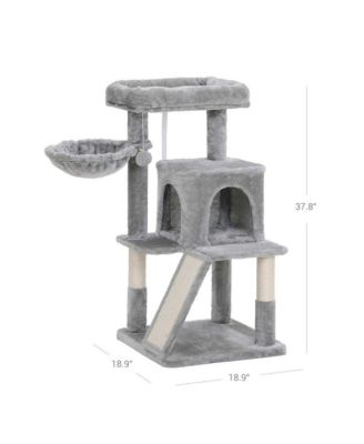 Cat Tree With Sisal-covered Scratching Posts