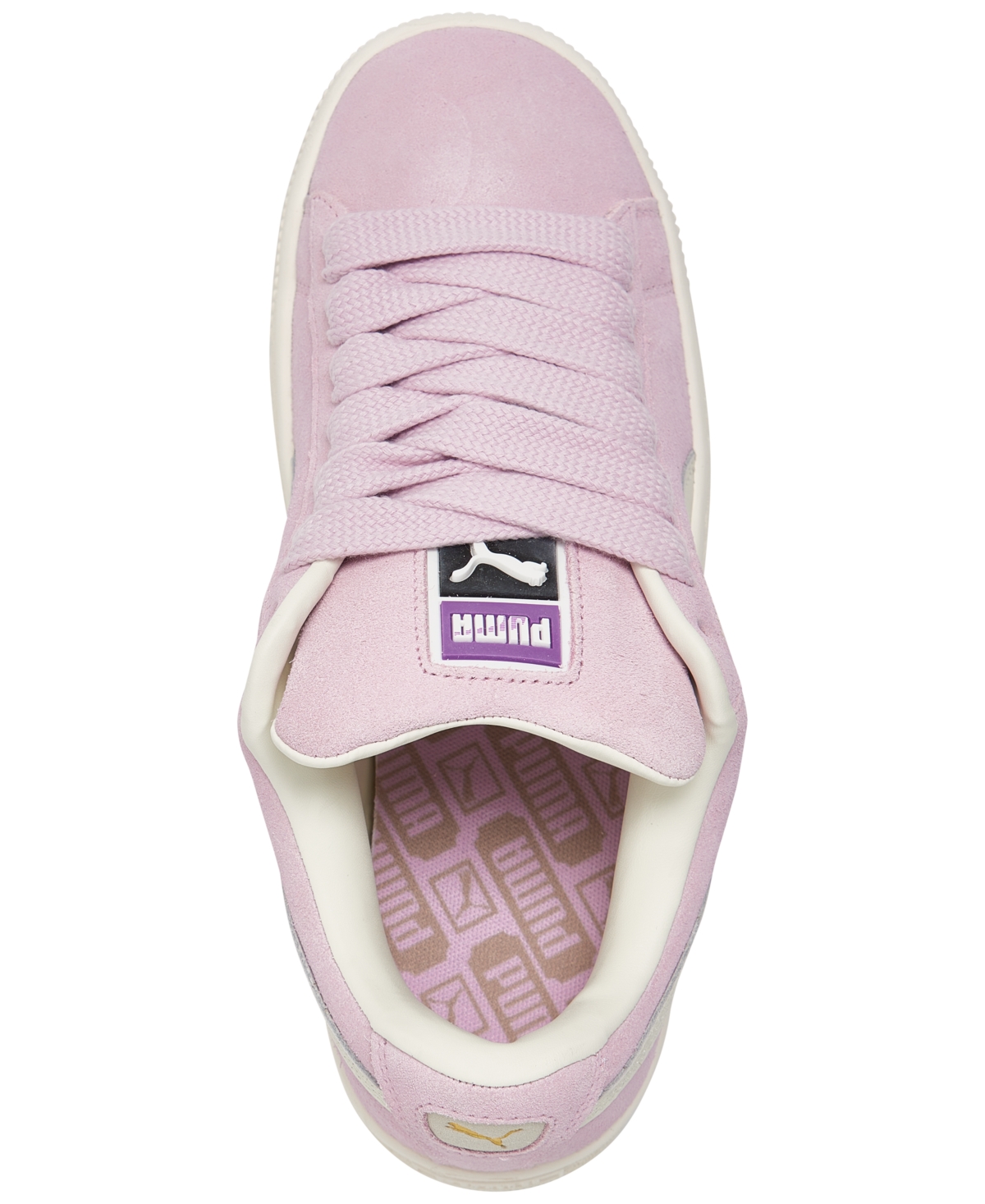 Shop Puma Women's Suede Xl Casual Sneakers From Finish Line In Purple
