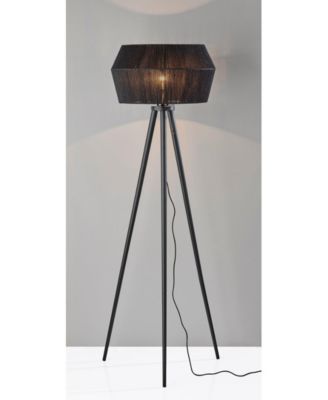61" Wood Montana Floor Lamp