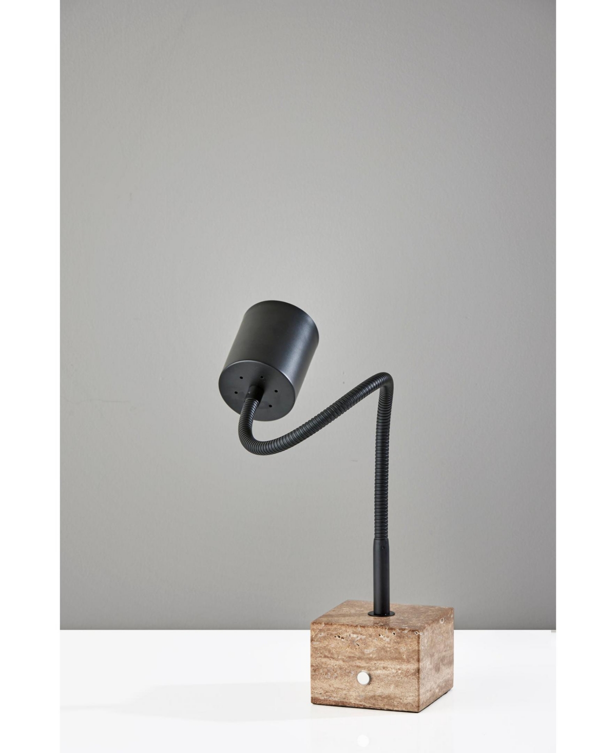 Adesso 19" Rutherford Led Desk Lamp In Black