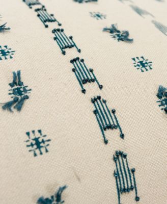 CLOSEOUT! Geometric Polyester Filled Decorative Pillow, 14" x 26"