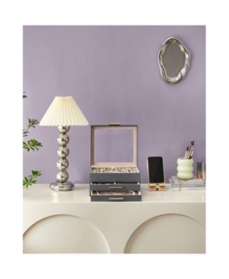 Multi-Layer Jewelry Organizer Storage Box for Rings, Necklaces