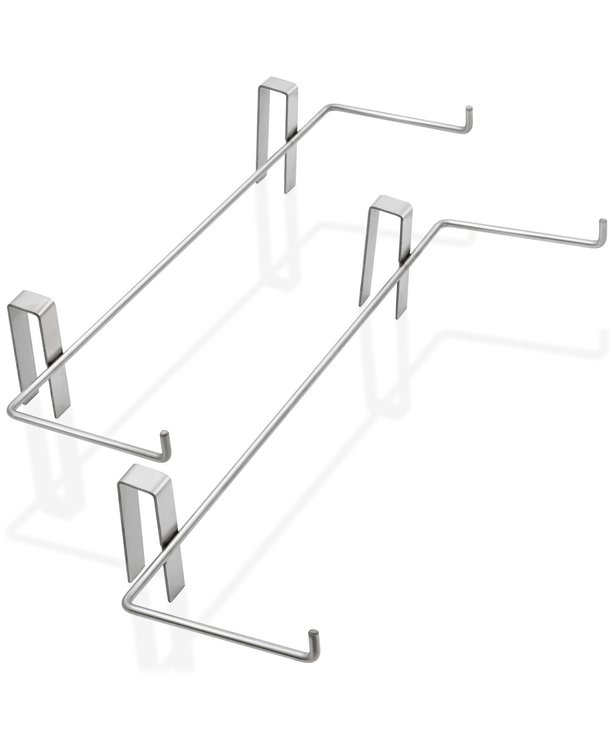 Beehive Frame Holder - Stainless Steel Hive Frame Hanger Perch, Pack of 2 - Silver