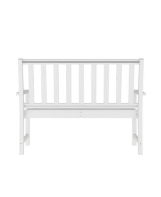 Cressly All Weather Recycled Hdpe Bench For Indoor And Outdoor Use