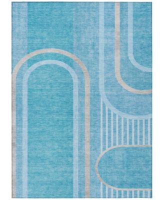 Addison Chantille Machine Washable Acn532 Area Rug Collection In Green