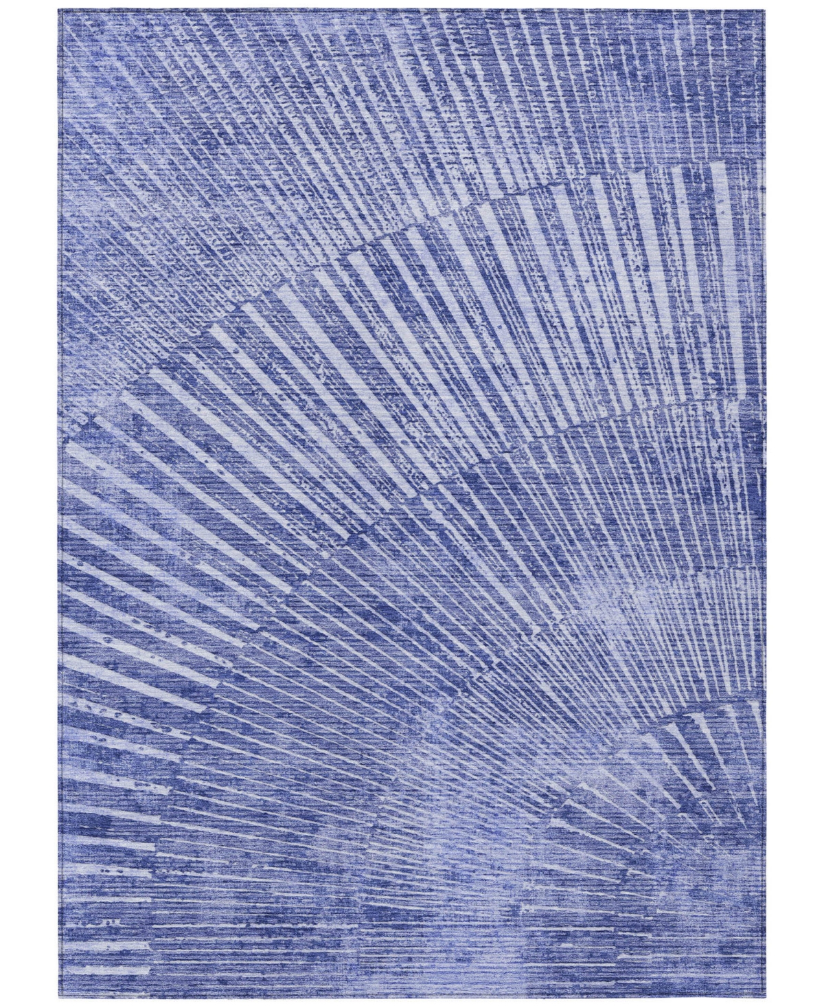 Addison Chantille Machine Washable Acn542 8'x10' Area Rug In Navy