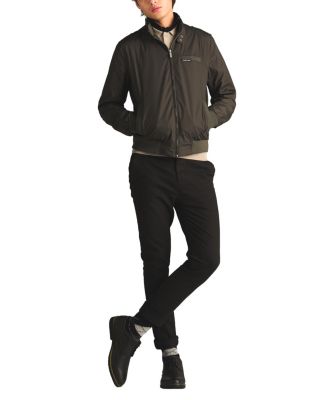 Men's Big & Tall Classic Iconic Racer Jacket (Slim Fit)