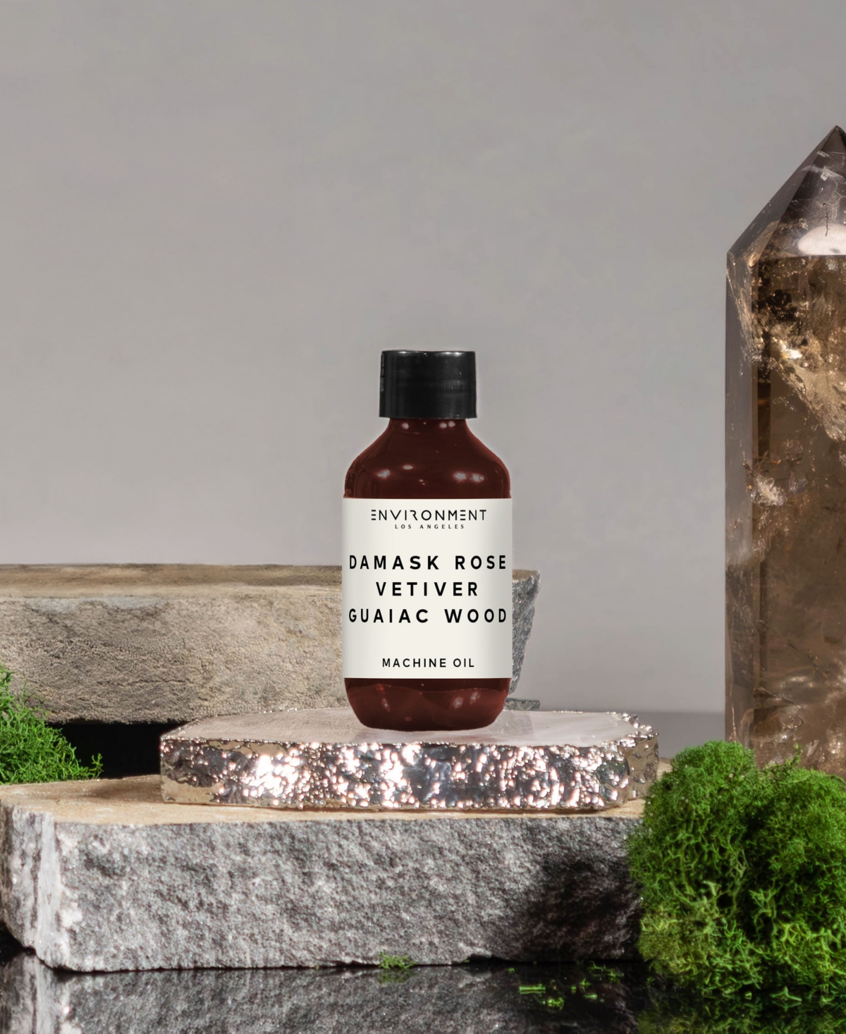 Environment Damask Rose, Vetiver & Guaiac Wood Machine Diffusing Oil (Inspired by 5-Star Luxury Hotels), 2 oz