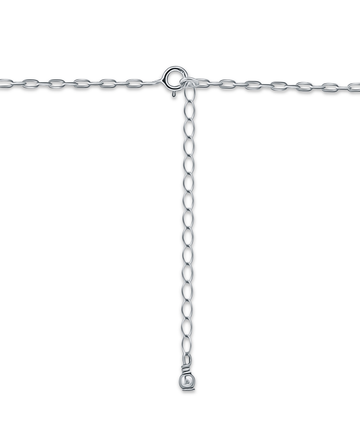 Giani Bernini Teardrop Paperclip Chain 18