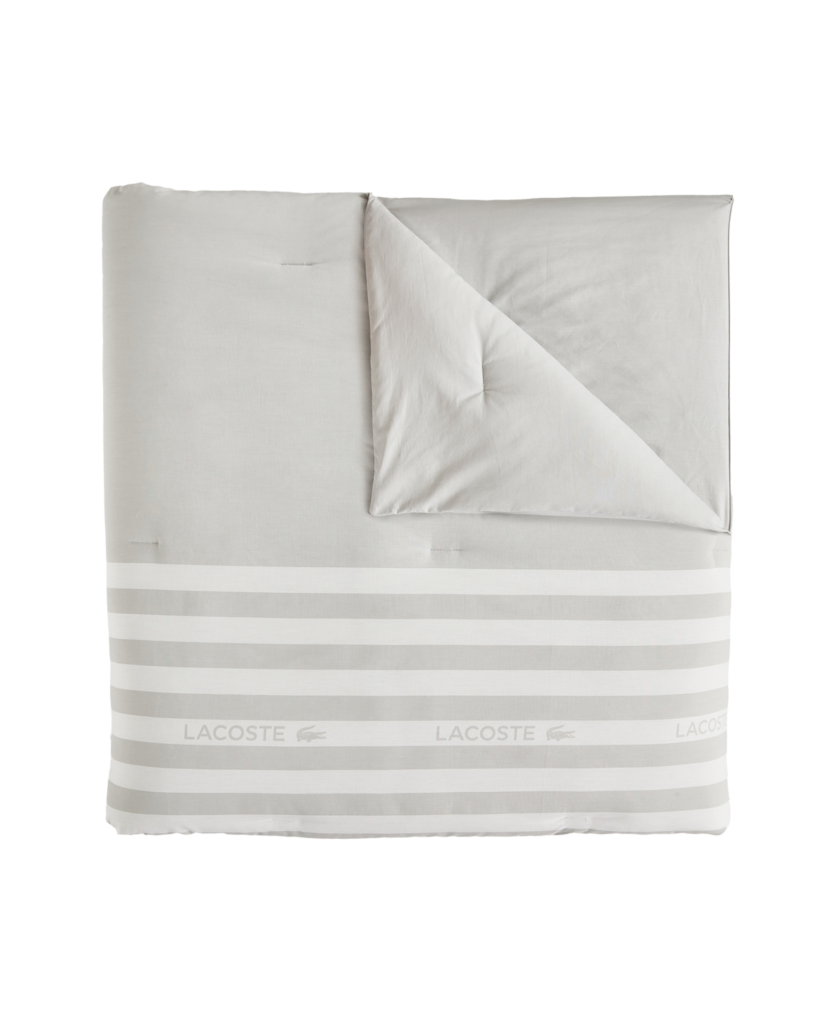 Lacoste Home Court Stripe 3-Pc. Comforter Set,